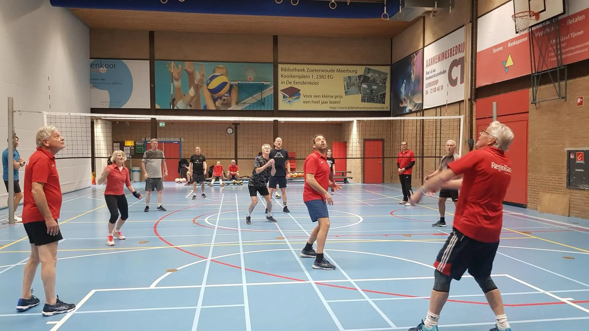 Al 47 jaar volleybal als afsluiting
